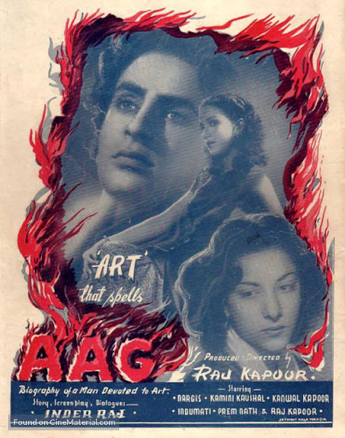 Aag - Indian Movie Poster