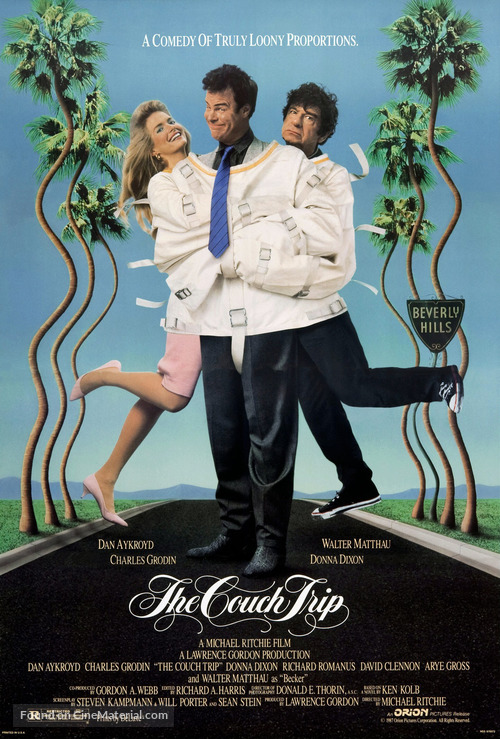 The Couch Trip - Theatrical movie poster