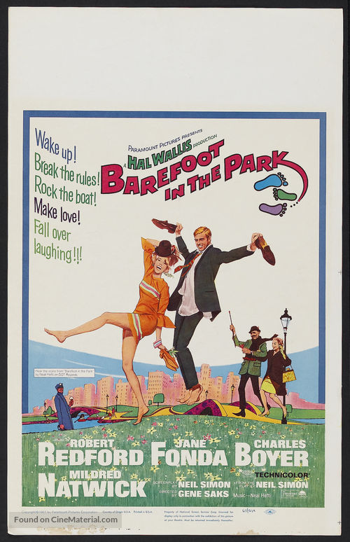 Barefoot in the Park - Movie Poster