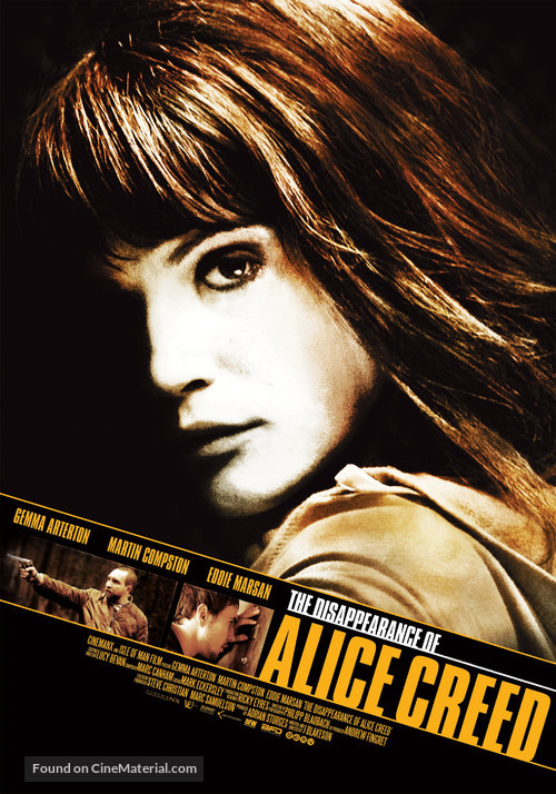 The Disappearance of Alice Creed - Dutch Movie Poster