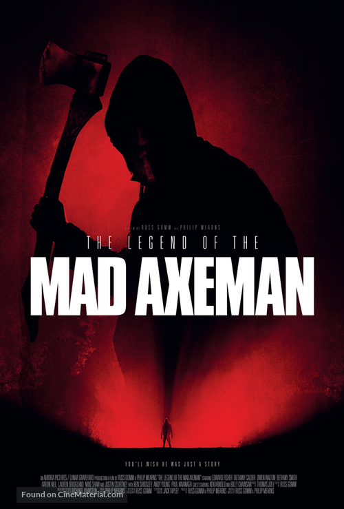 The Legend of the Mad Axeman - British Movie Poster