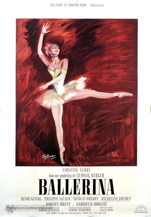 Ballerina - French Movie Poster