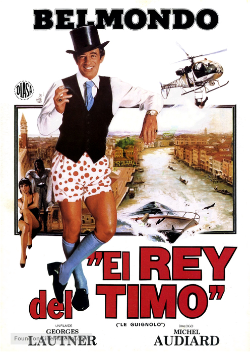 Le guignolo - Spanish Movie Poster