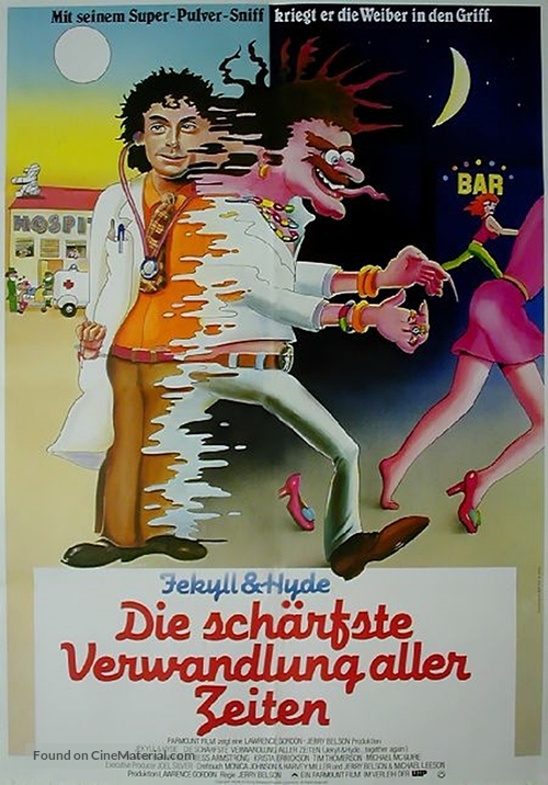 Jekyll and Hyde... Together Again - German Movie Poster