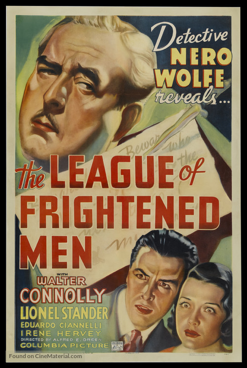 The League of Frightened Men - Movie Poster