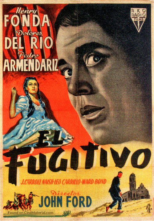 The Fugitive - Spanish Movie Poster