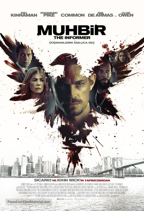 The Informer - Turkish Movie Poster