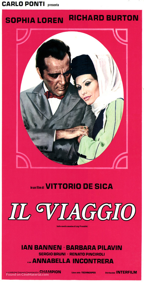 Il viaggio - Italian Movie Poster