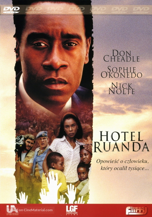 Hotel Rwanda - Polish Movie Cover