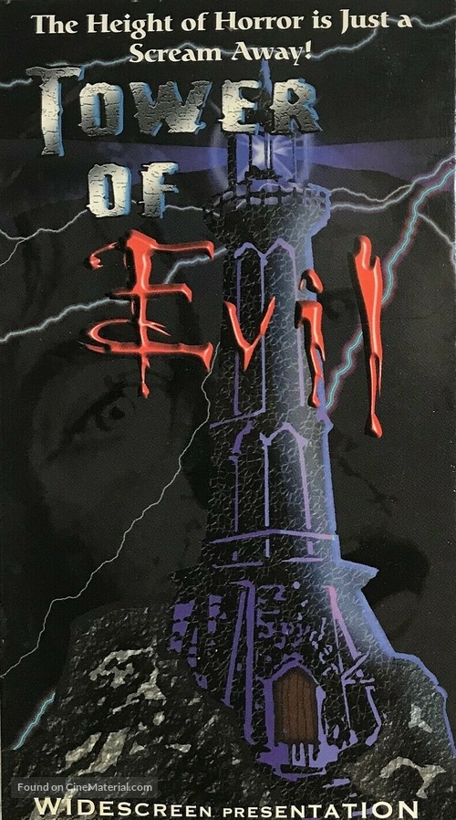 Tower of Evil - VHS movie cover