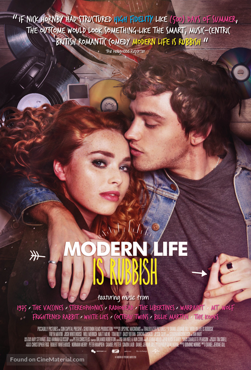 Modern Life Is Rubbish - Dutch Movie Poster