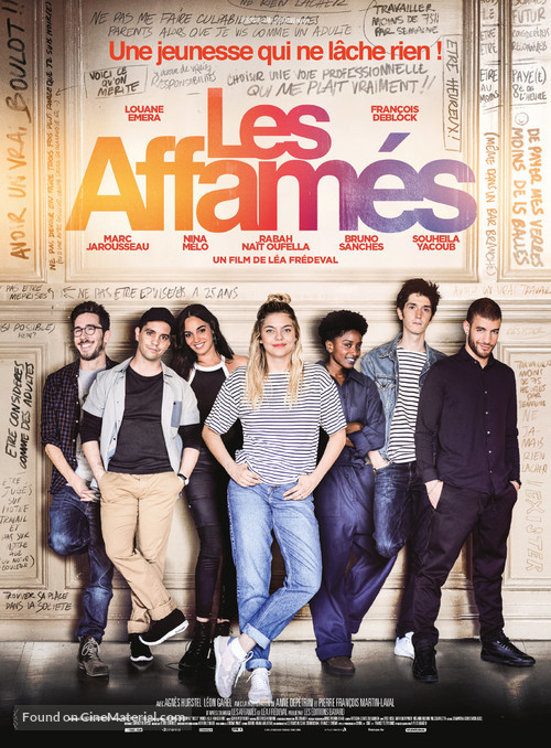 Les affam&eacute;s - French Movie Poster