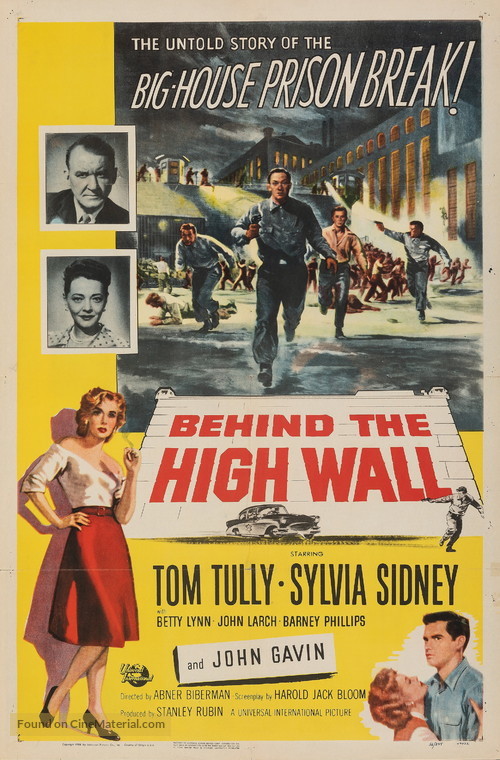 Behind the High Wall - Movie Poster