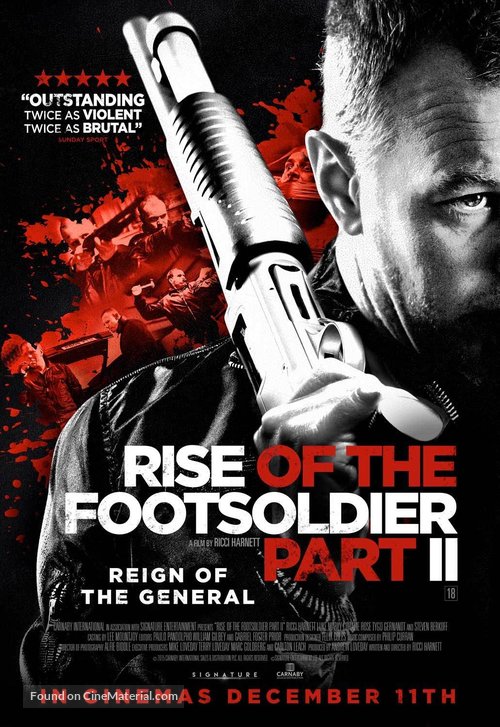 Rise of the Footsoldier Part II - British Movie Poster