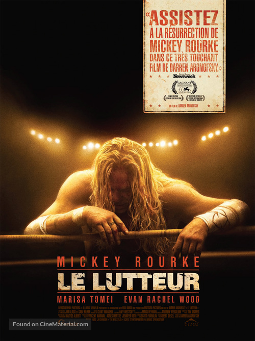 The Wrestler - Canadian Movie Poster