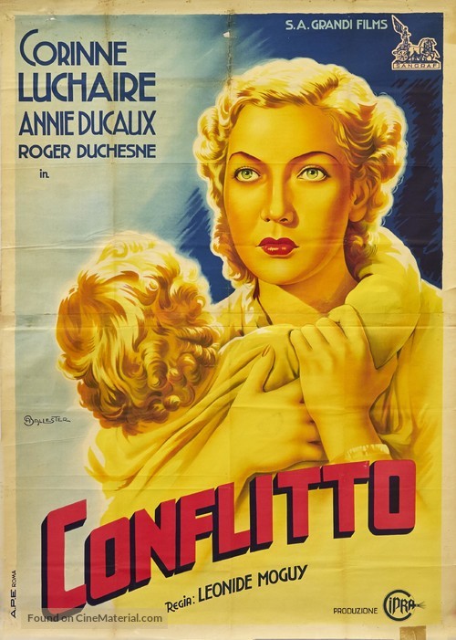 Conflit - Italian Movie Poster