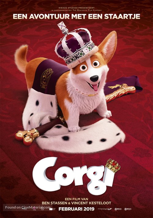 The Queen&#039;s Corgi - Dutch Movie Poster