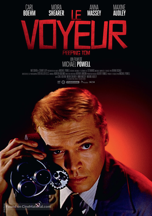 Peeping Tom - French Movie Poster