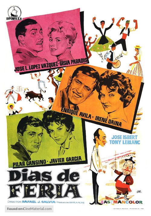 D&iacute;as de feria - Spanish Movie Poster