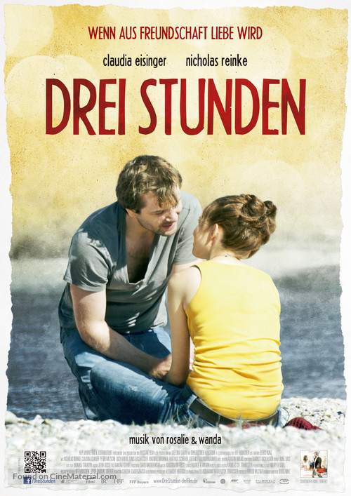 Drei Stunden - German Movie Poster