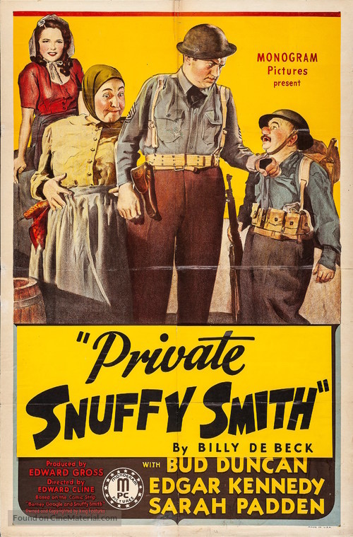 Private Snuffy Smith - Movie Poster