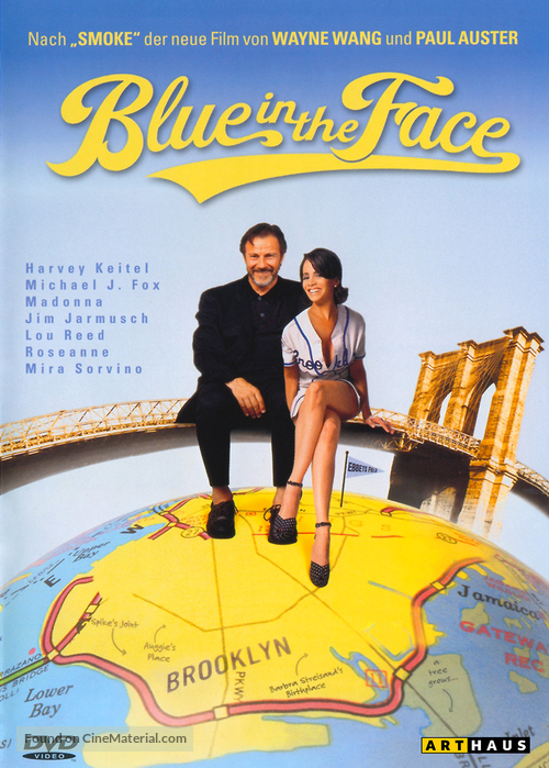 Blue in the Face - German DVD movie cover