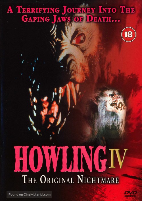 Howling IV: The Original Nightmare - British Movie Cover