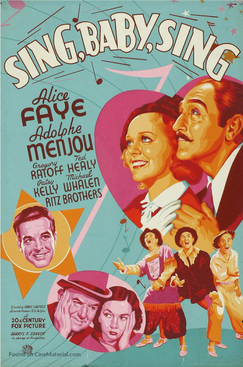 Sing, Baby, Sing - Movie Poster