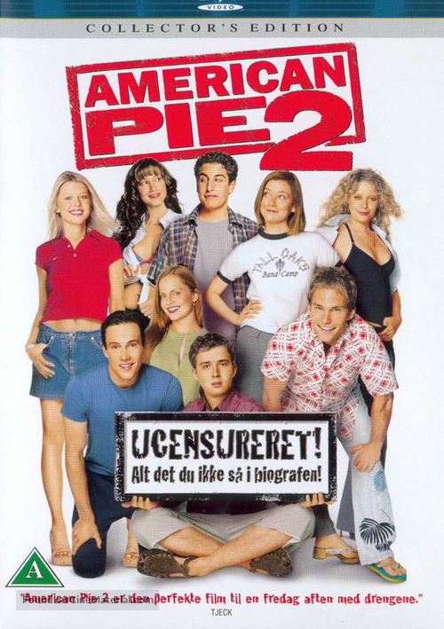 American Pie 2 - Danish Movie Cover