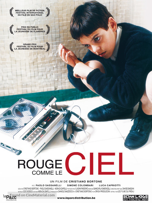 Rosso come il cielo - Belgian Movie Poster