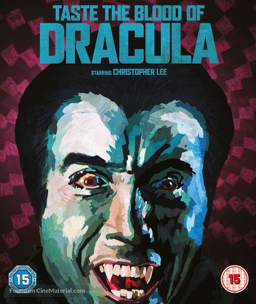 Taste the Blood of Dracula - British Blu-Ray movie cover