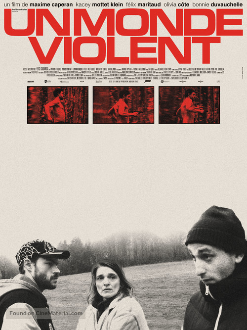 Un monde violent - French Movie Poster