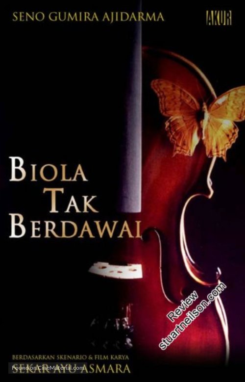 Biola tak berdawai - Indonesian Movie Poster