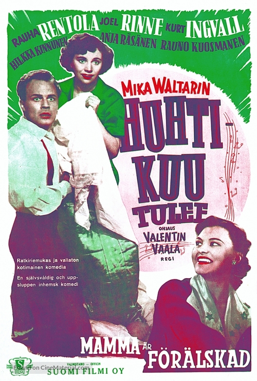 Huhtikuu tulee - Finnish Movie Poster