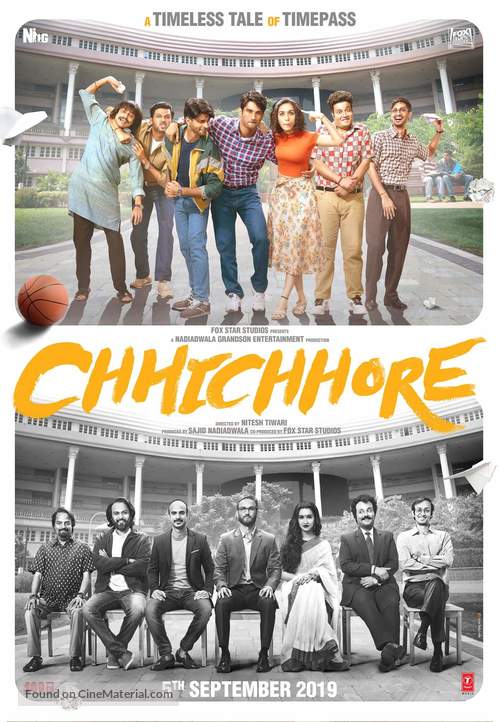 Chhichhore -  Movie Poster