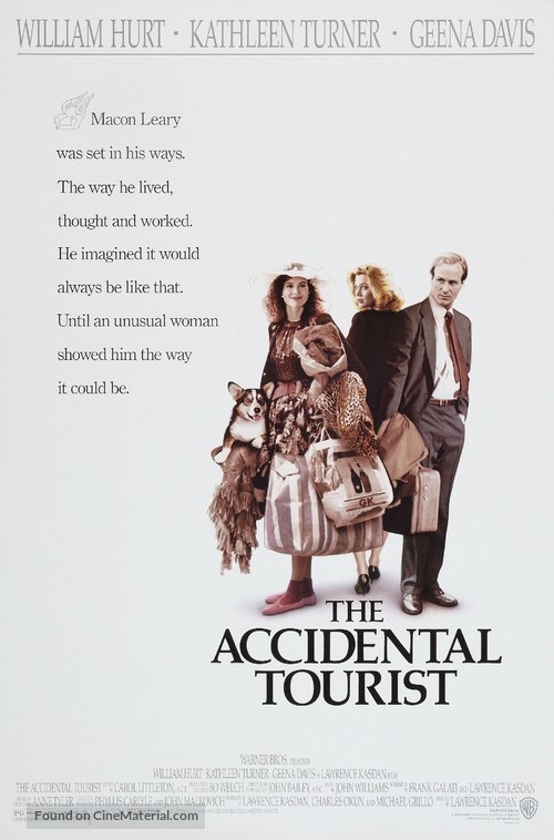 The Accidental Tourist - Movie Poster