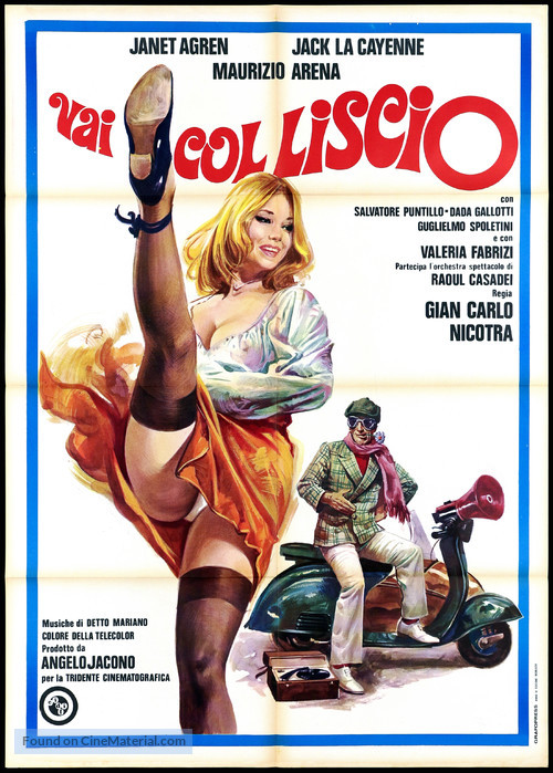 Vai col liscio - Italian Movie Poster