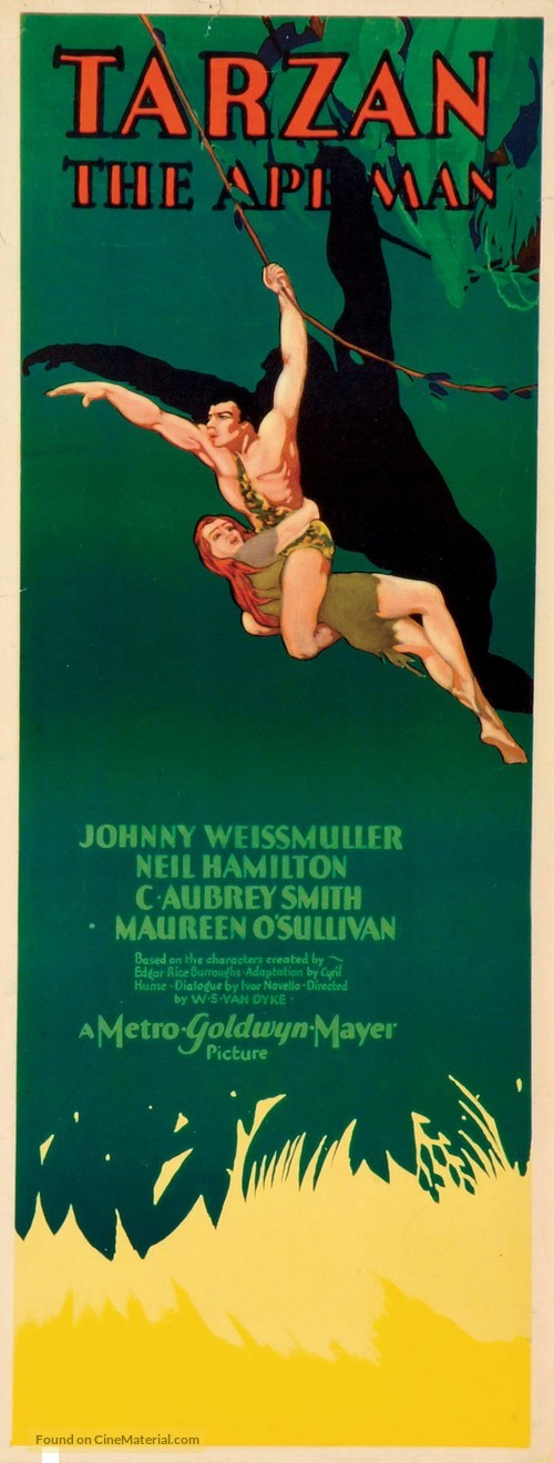 Tarzan the Ape Man - Theatrical movie poster