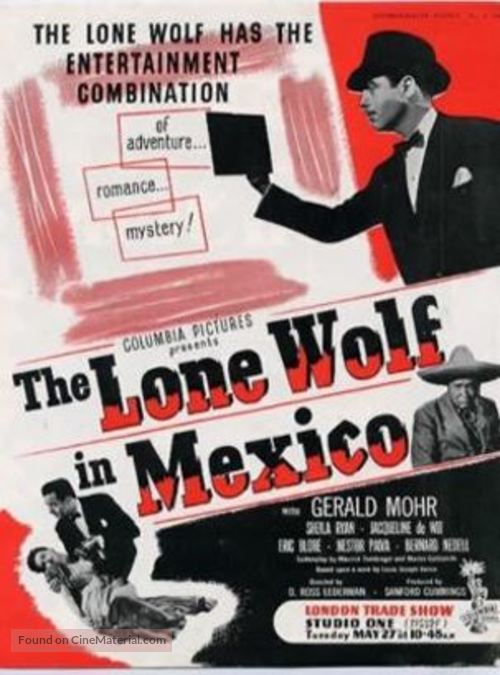 The Lone Wolf in Mexico - Movie Poster