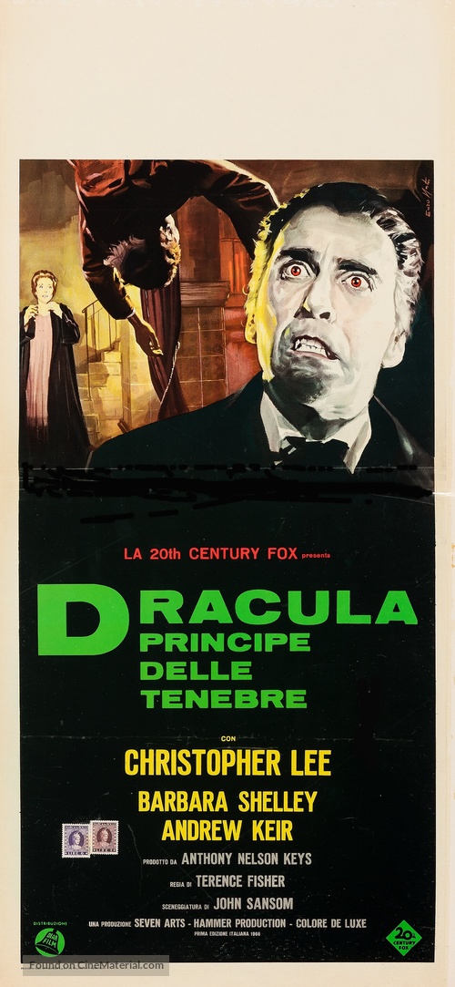 Dracula: Prince of Darkness - Italian Movie Poster