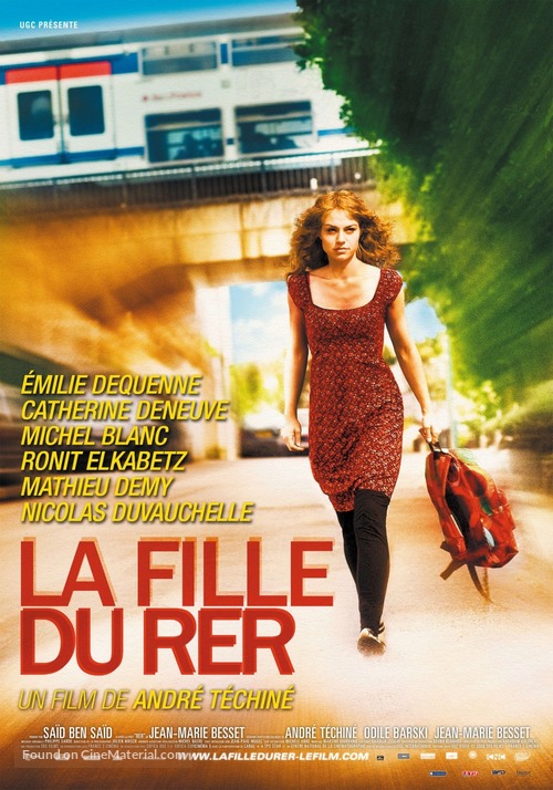 La fille du RER - Dutch Movie Poster