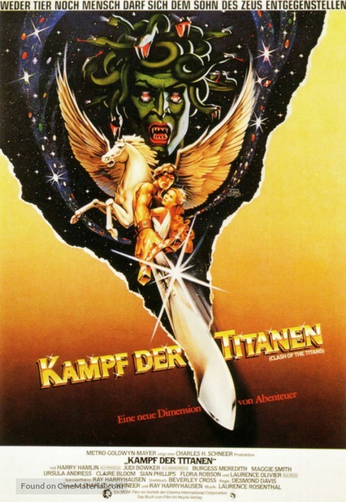 Clash of the Titans - German Movie Poster