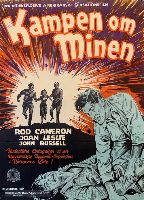 Hell&#039;s Outpost - Danish Movie Poster