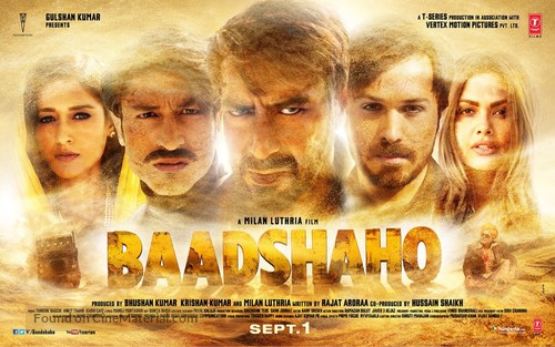 Baadshaho - Indian Movie Poster