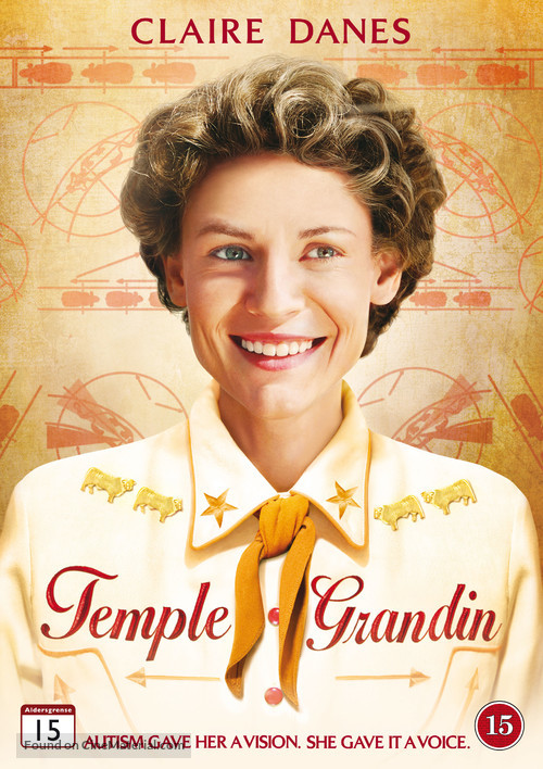 Temple Grandin - Danish DVD movie cover