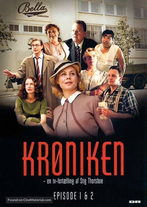 &quot;Kr&oslash;niken&quot; - Danish DVD movie cover