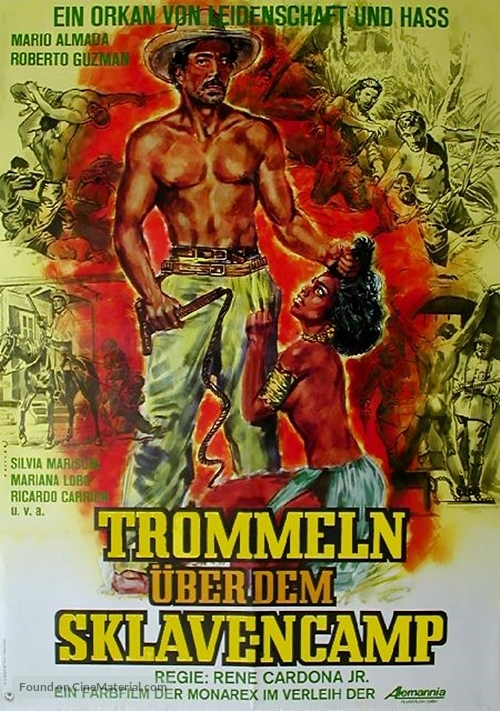 El valle de los miserables - German Movie Poster