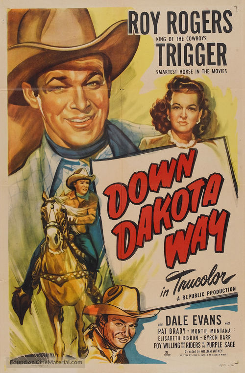 Down Dakota Way - Movie Poster