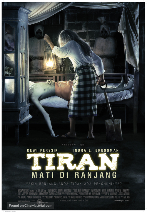 Tiran: Mati di ranjang - Indonesian Movie Poster