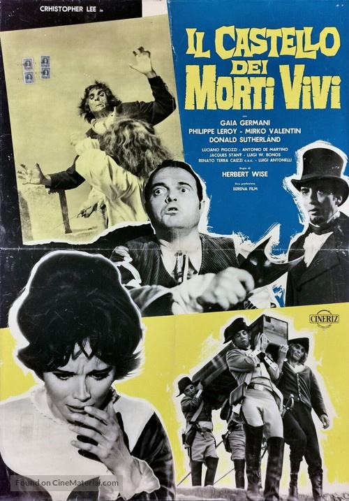 Il castello dei morti vivi - Italian Movie Poster
